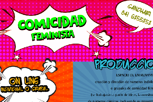 Comicidad feminista ONLINE